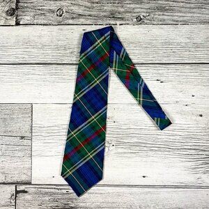 Vintage Polo by Ralph Lauren Tartan Plaid 100% Silk Tie